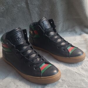 Converse CTAS Leather Gucci Themed Sneakers Mens 11.5
